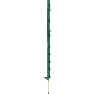 Stĺpik STANDARD, plastový, zelený, L 104 cm, 10 osí, 10 Kus Horizont