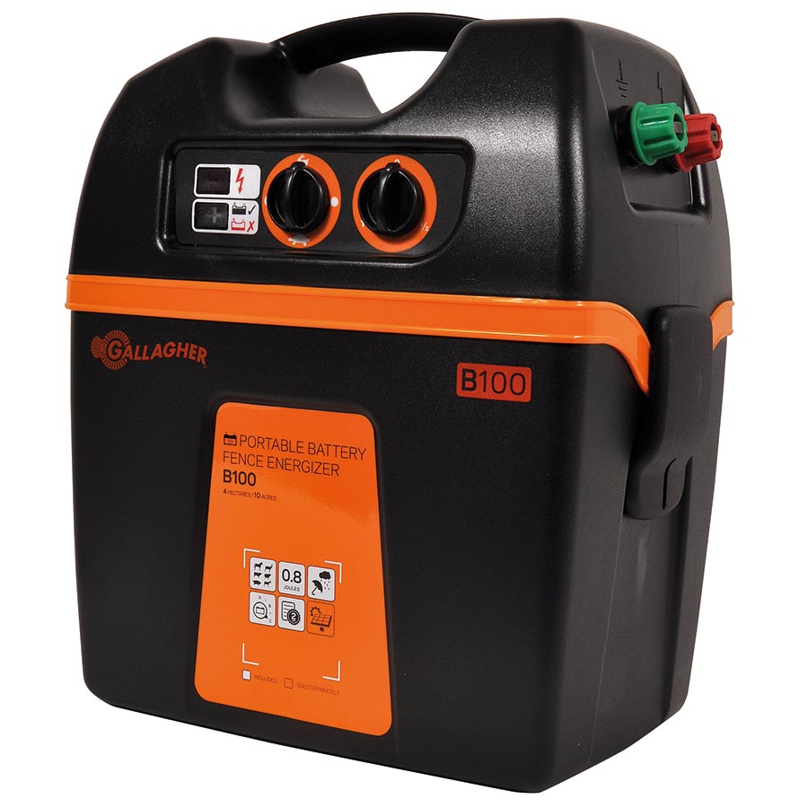 Batériový zdroj elektrického oplotenia B100 