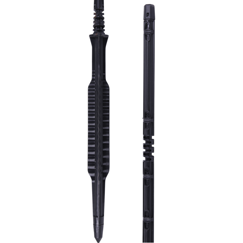 Stĺpik Line Post, sklolaminát, 4 ks, čierny, L 190 cm, 4 Kus Gallagher
